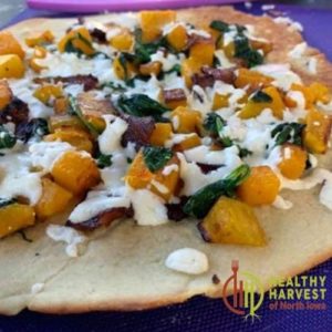 Butternut Squash & Caramelized Onion Pizza