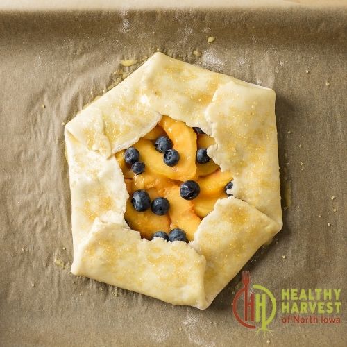 Blueberry & Peach Galette