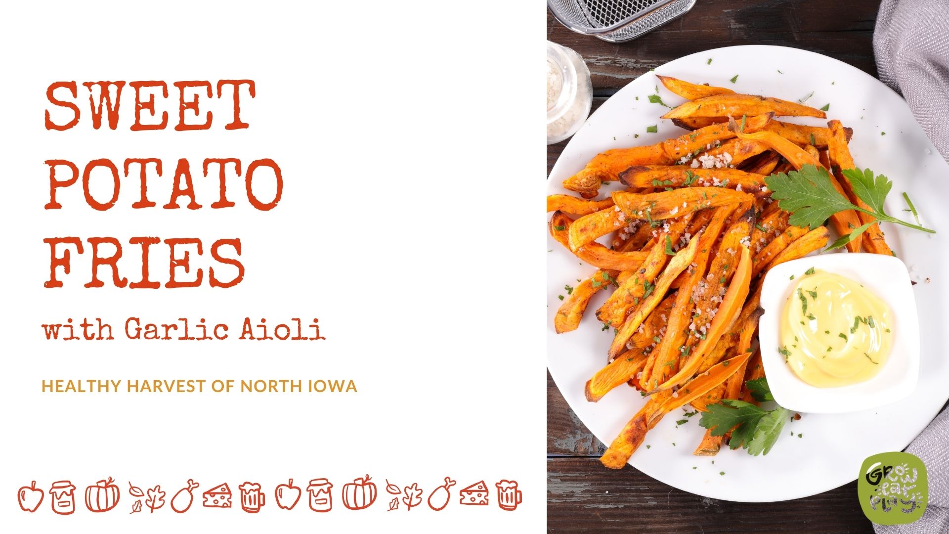 Curly Sweet Potato Fries with Garlic Aioli - Downshiftology