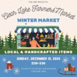 The Clear Lake Farmers Market Winter Market 2024