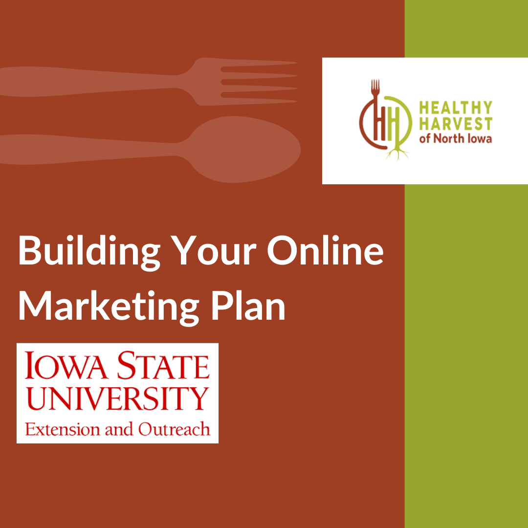 Building Your Online Marketing Plan (Virtual)